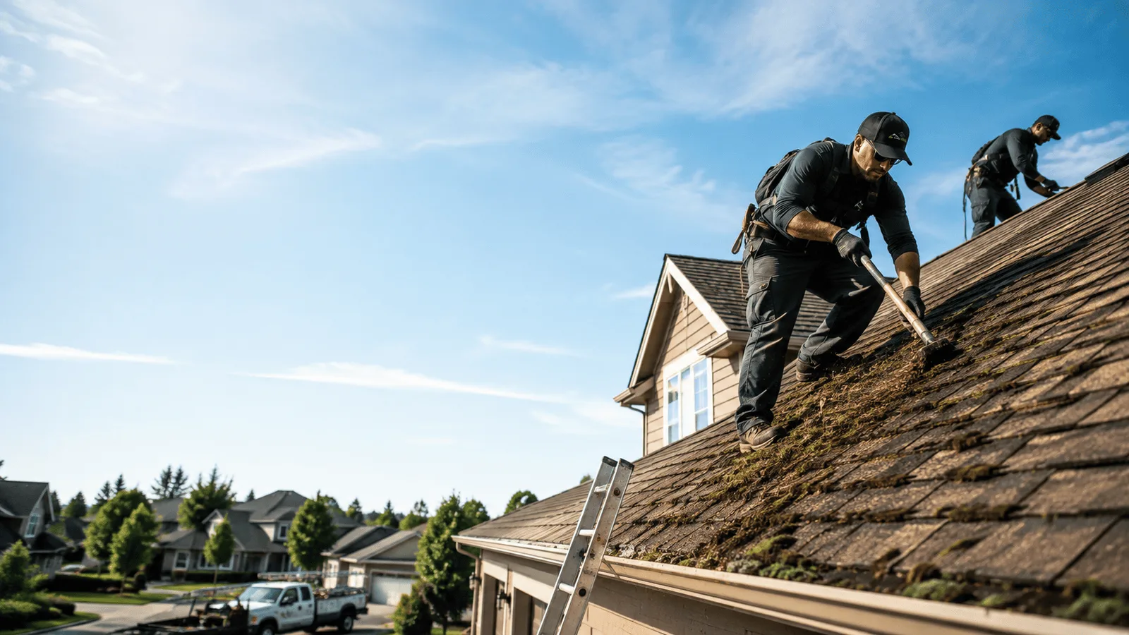 Roof Moss Removal in Kenmore, WA near me